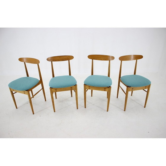 Image 1 of Set of 4 vintage dining chairs by Alan Fuchs for Uluv, Czechoslovakia 1960s
