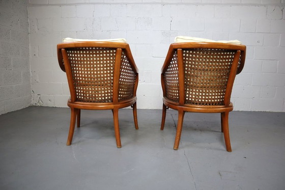 Image 1 of 2x Giorgetti armchairs