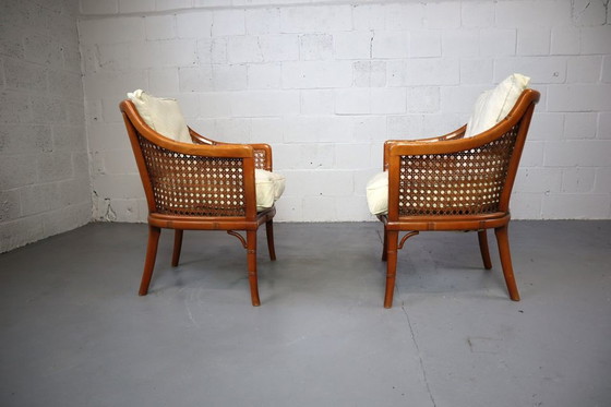 Image 1 of 2x Giorgetti armchairs