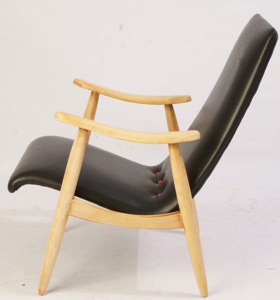 Image 1 of Chaise Louis van Teeffelen pour Wébé