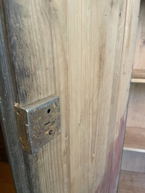 Image 1 of Early 19th Century Directoire Cupboard Kitchen Cupboard Laying Cupboard