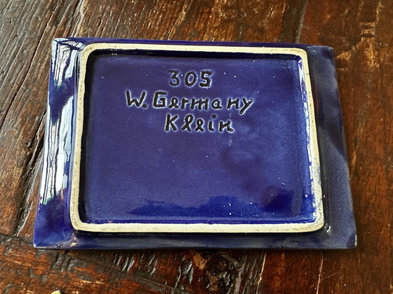 Image 1 of West Germany Rare Butter dish Cheese cover