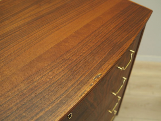 Image 1 of Walnut Chest Of Drawers, Danish Design, 1970S, Production: Denmark