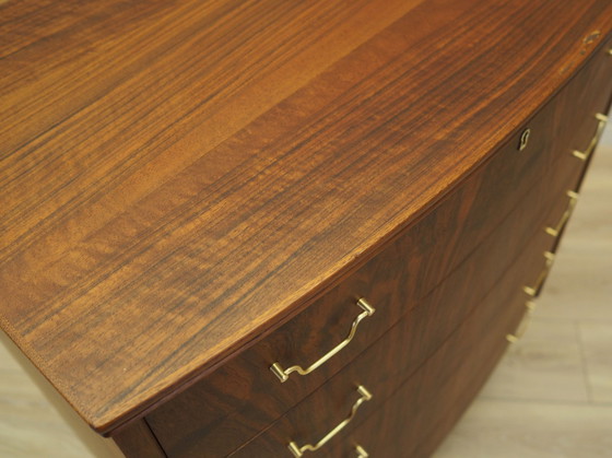 Image 1 of Walnut Chest Of Drawers, Danish Design, 1970S, Production: Denmark