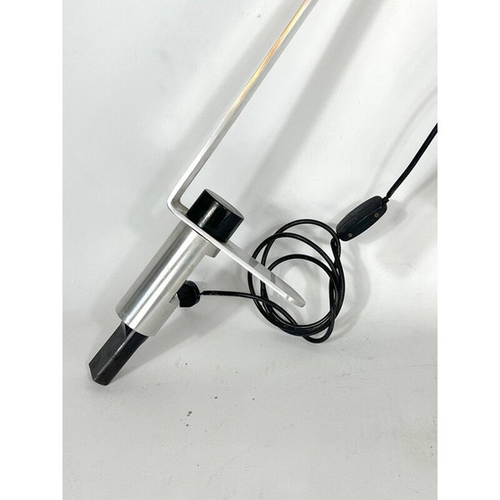 Image 1 of Vintage Italian aluminum and lacquer desk lamp, 1960s