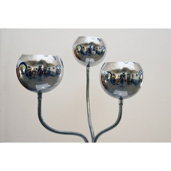 Image 1 of Vintage floor lamp with 3 lights by Goffredo Reggiani, 1970s
