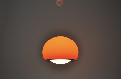 "Bud Grande" Hanging Lamp By Harvey Guzzini, 1970S  