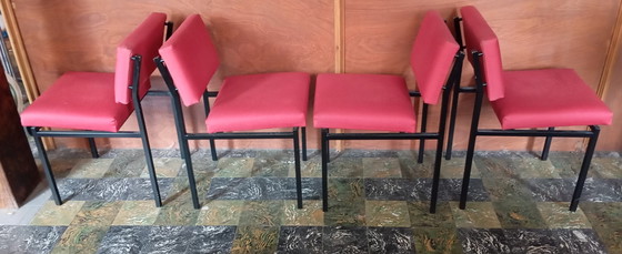 Image 1 of 4x Martin Visser Spectrum Chairs