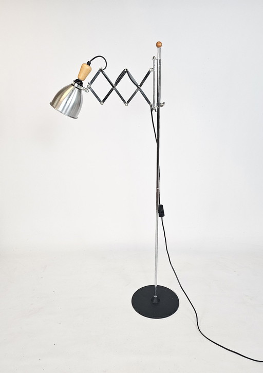 Ikea Design - Harmonica/Scissors Floor Lamp - Sweden - 90'S