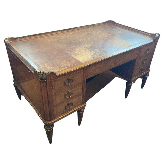 Image 1 of Vintage Art Deco desk by Dufrene Maurice