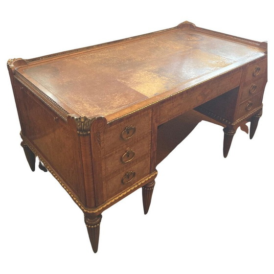 Image 1 of Vintage Art Deco desk by Dufrene Maurice