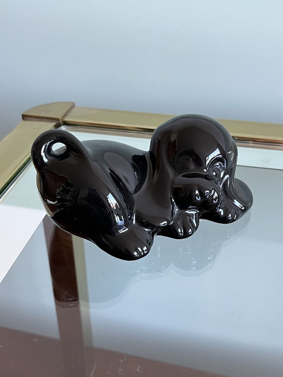 Image 1 of Statue de chiot vintage des années 1970