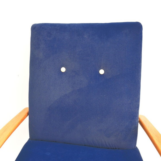 Image 1 of Pair of vintage beech armchairs by J. Smidek for Ton, Czechoslovakia 1960s