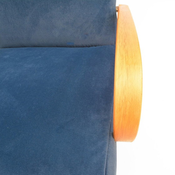 Image 1 of Pair of vintage beech armchairs by J. Smidek for Ton, Czechoslovakia 1960s