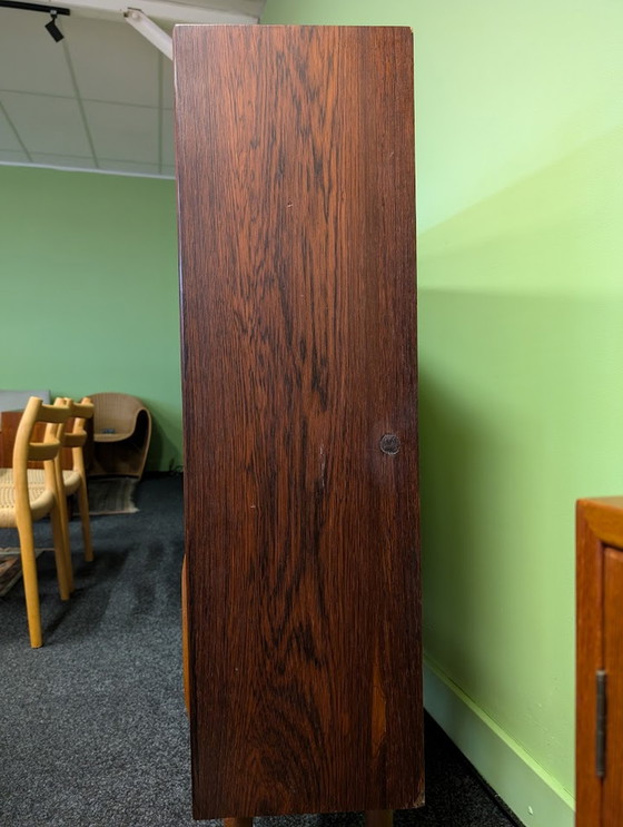 Image 1 of Vintage Rosewood Wall Cabinet