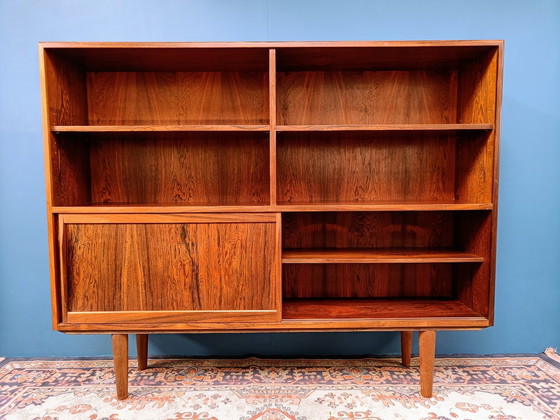 Image 1 of Vintage Rosewood Wall Cabinet