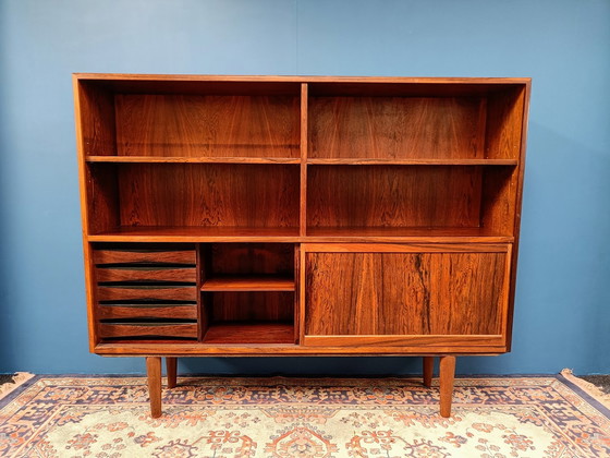 Image 1 of Vintage Rosewood Wall Cabinet