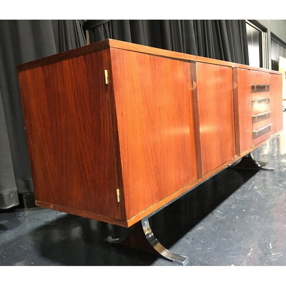 Image 1 of Credenza vintage in palissandro modello "Sylvie" di René Jean Caillette per Georges Charron