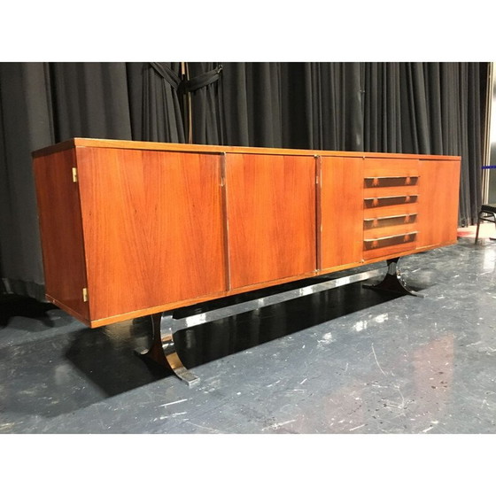 Image 1 of Credenza vintage in palissandro modello "Sylvie" di René Jean Caillette per Georges Charron