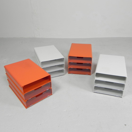 Image 1 of 12x Lavatelli letter trays from Giugiaro