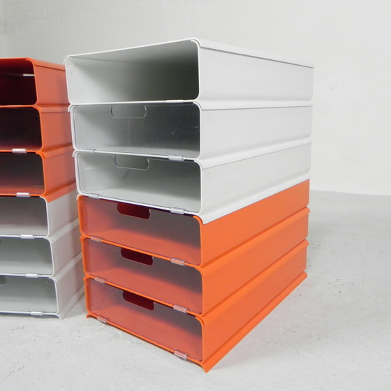 Image 1 of 12x Lavatelli letter trays from Giugiaro