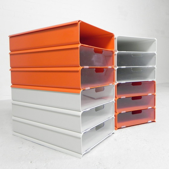 Image 1 of 12x Lavatelli letter trays from Giugiaro