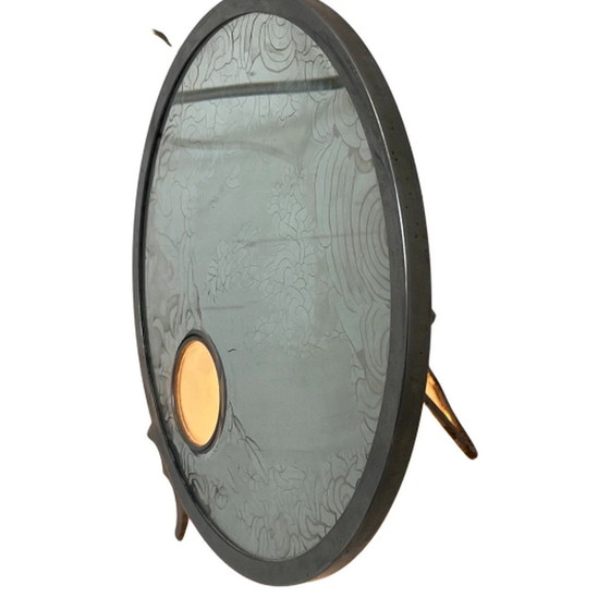 Image 1 of Art Deco - French Mirophar standing apothecary mirror