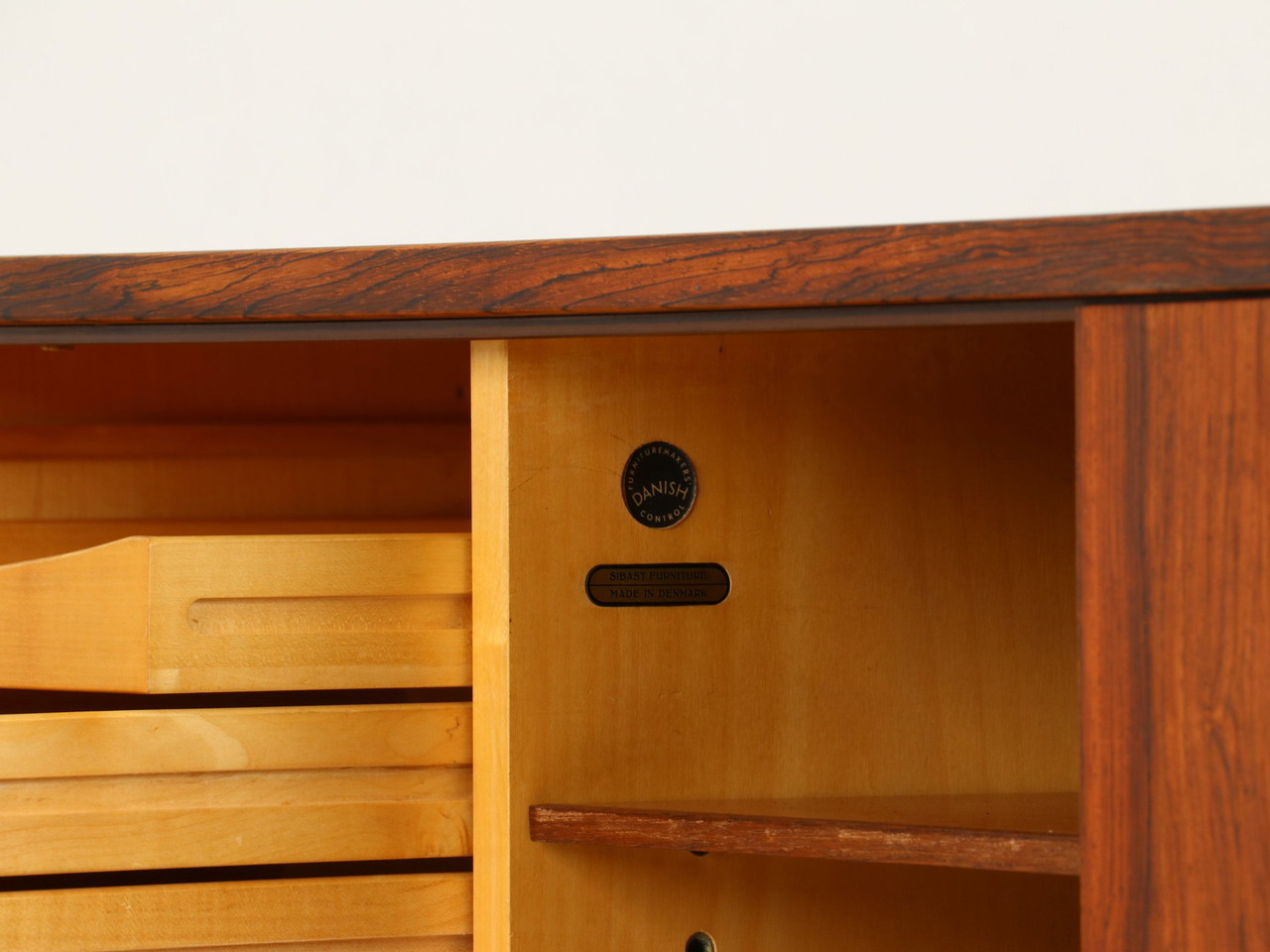 Rosewood Sideboard, Model 37 Os, Designed By Arne Vodder For Rosewood Sideboard, Model 37 Os, Designed By Arne Vodder For