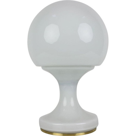 Image 1 of Vintage glass lamp by Osvětlovací sklo Valašské Meziříčí, Czechoslovakia 1970