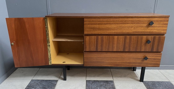 Image 1 of Armoire à chaussures des années 1970 avec partie de rangement supplémentaire