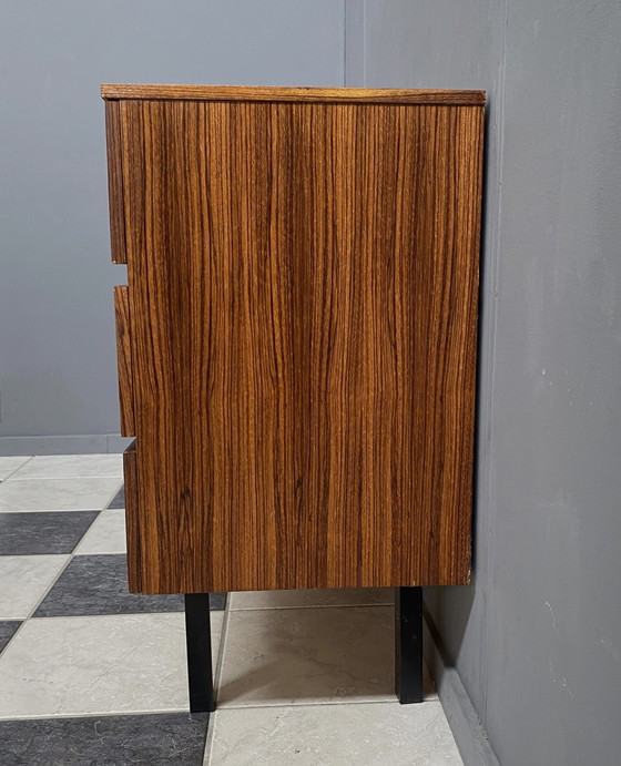 Image 1 of Armoire à chaussures des années 1970 avec partie de rangement supplémentaire