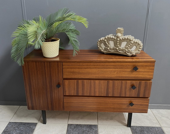 Image 1 of Armoire à chaussures des années 1970 avec partie de rangement supplémentaire