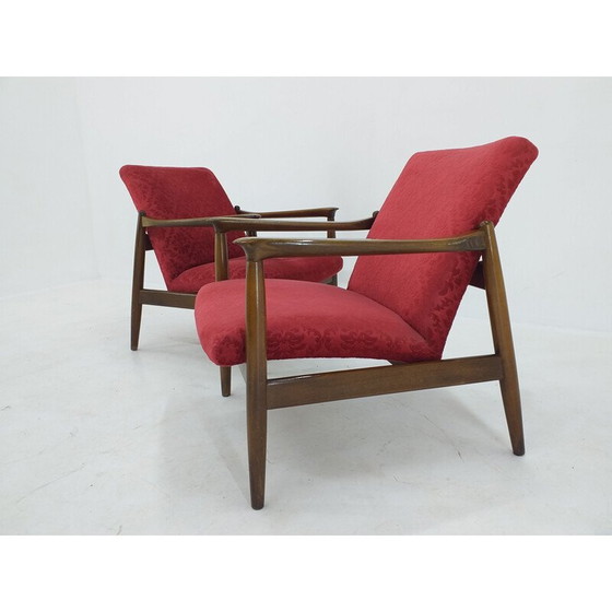 Image 1 of Coppia di poltrone vintage di Edmund Homa, 1960