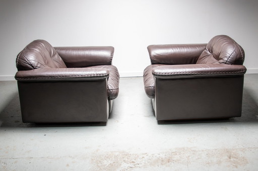 2x De Sede DS 101 Armchairs