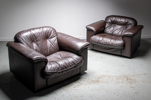 2x De Sede DS 101 Armchairs