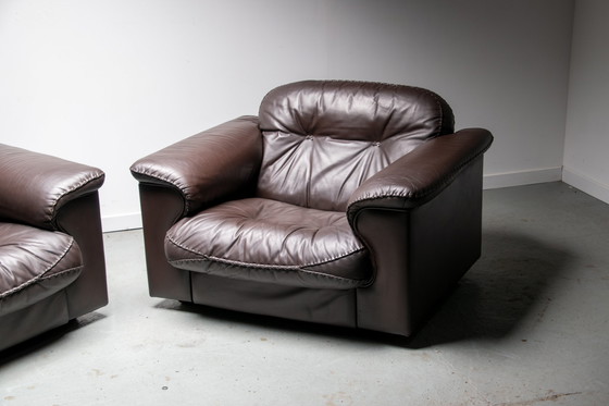 Image 1 of 2x De Sede DS 101 Armchairs