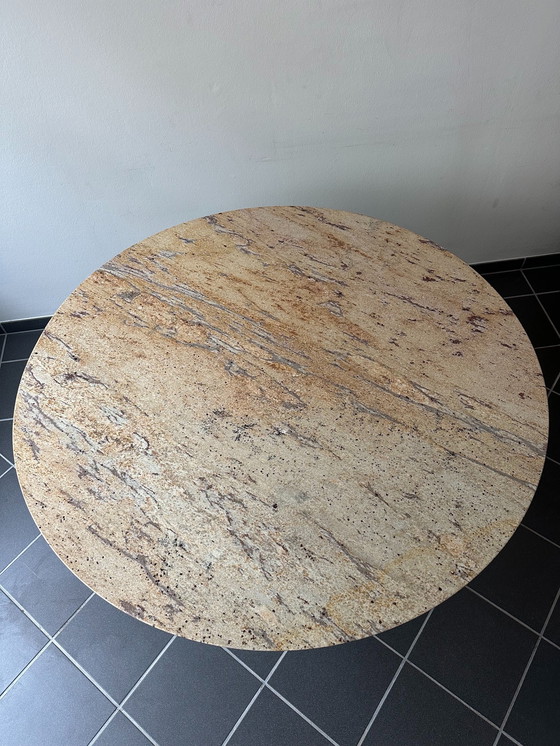 Image 1 of Arkana Marble Tulip Dining Table By Maurice Burke