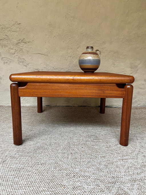 1970s Organic Design Opal Coffee Table Solid Teak