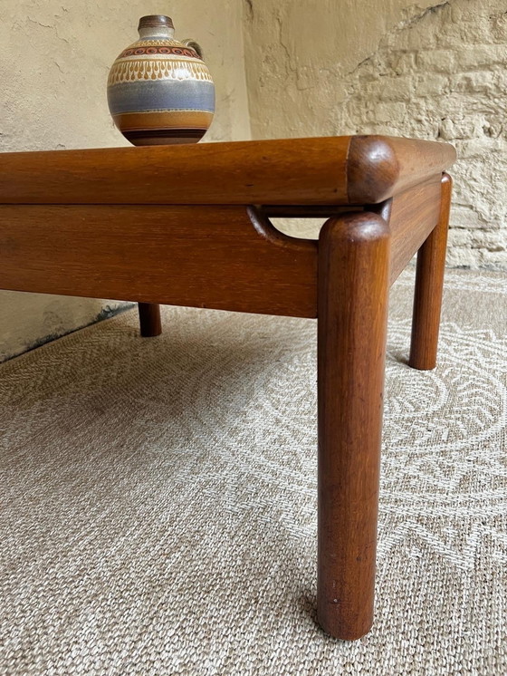 Image 1 of 1970s Organic Design Opal Coffee Table Solid Teak