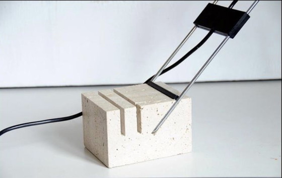 Image 1 of Fratelli Manelli Lamp Travertine