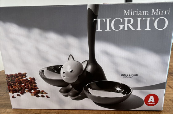 Image 1 of Alessi cat food bowl