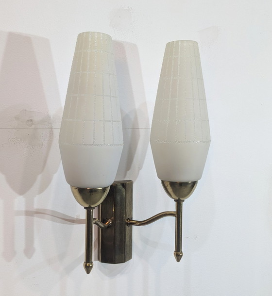 Image 1 of 2x Mid-century wall lights