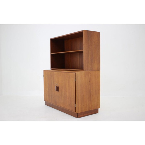 Image 1 of Vintage teak cabinet bookcase, Denmark 1960