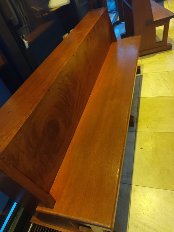 Image 1 of Banco de madera dura (de iglesia)