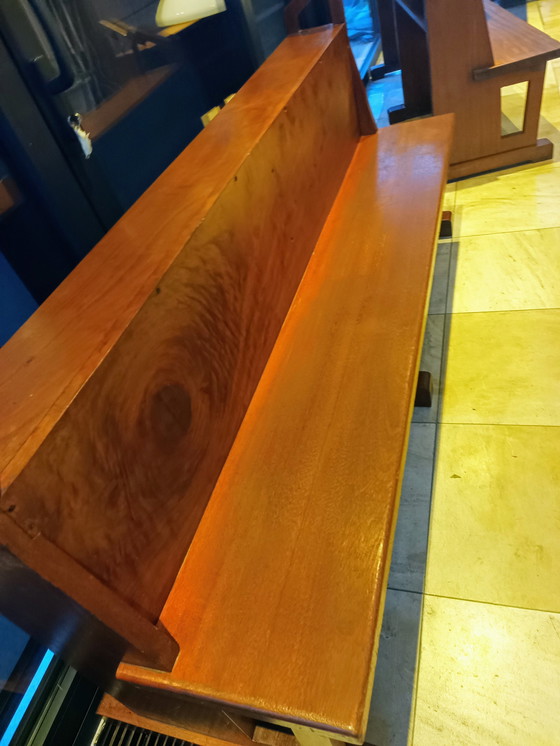 Image 1 of Banco de madera dura (de iglesia)