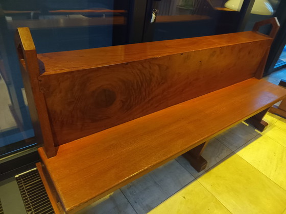 Image 1 of Banco de madera dura (de iglesia)