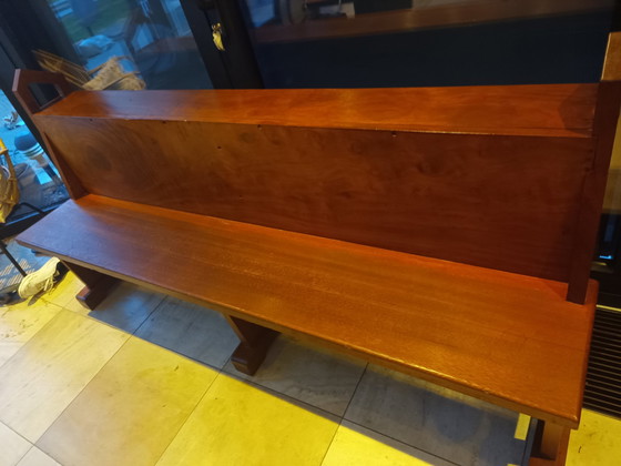 Image 1 of Banco de madera dura (de iglesia)