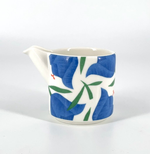 Arabia Finland milk jug, Balladi, Heikki Orvola