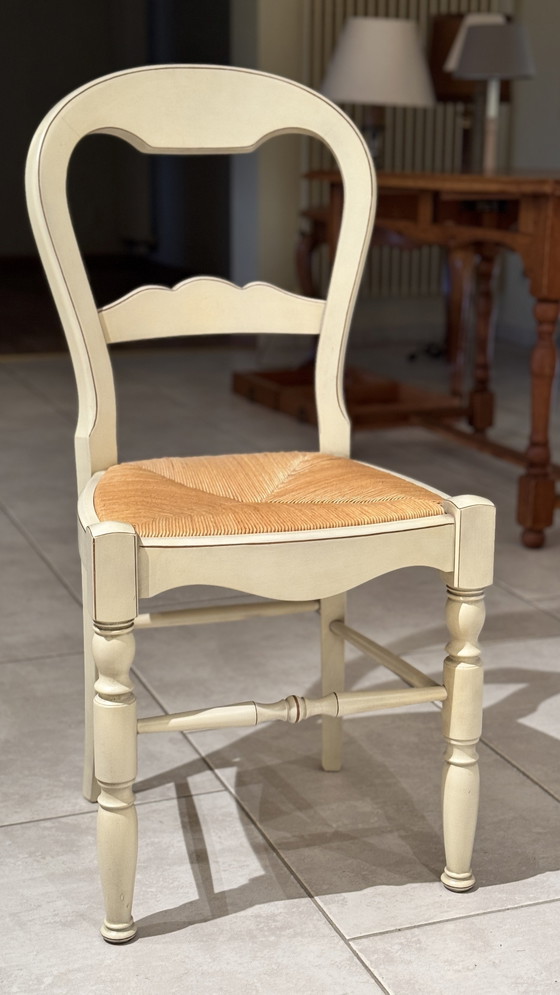 Image 1 of Elegant And Functional Sideboard In Country Style With Decorative Chair