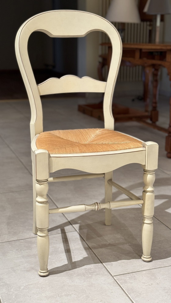 Image 1 of Elegant And Functional Sideboard In Country Style With Decorative Chair